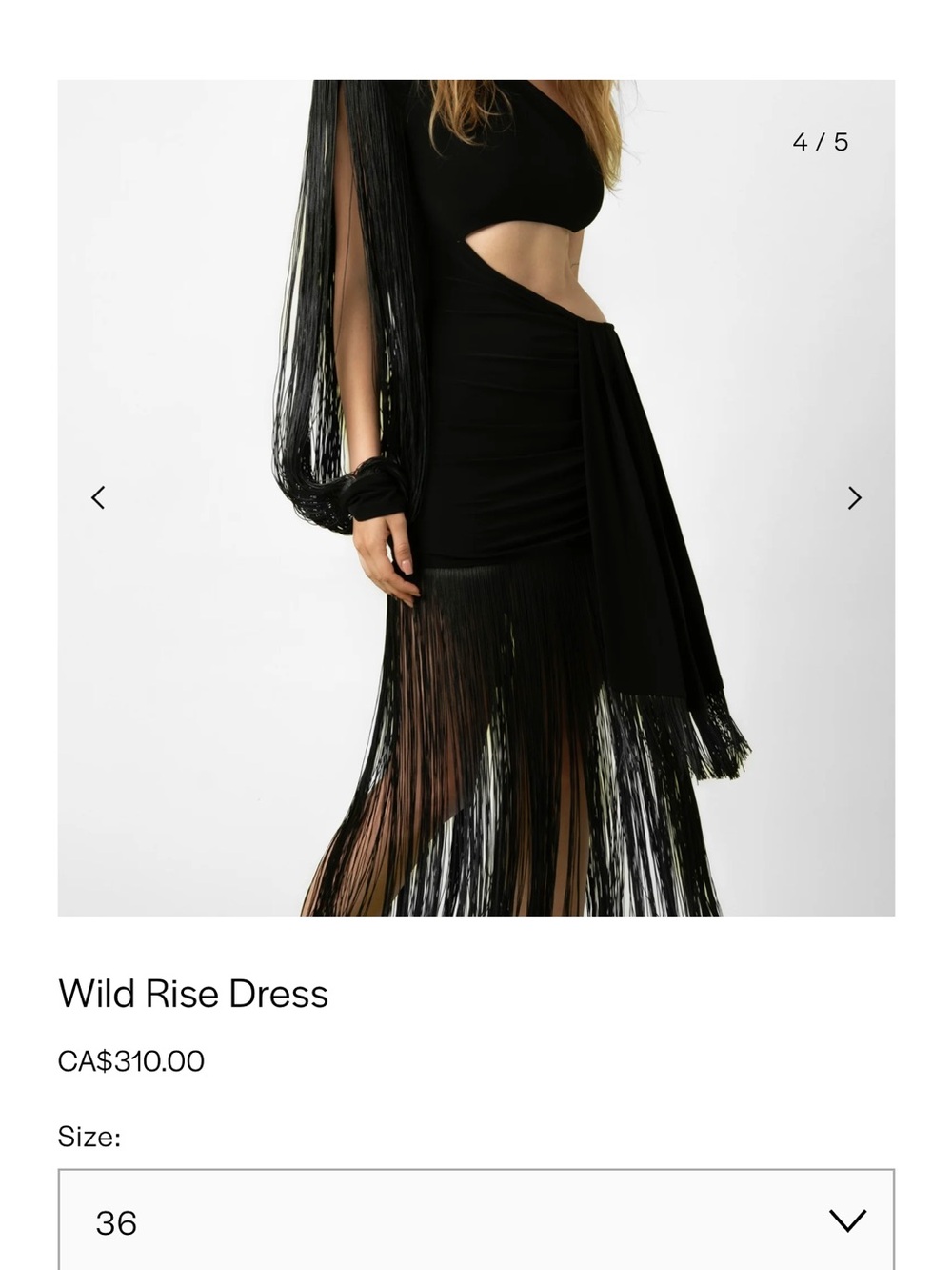 NWOT ElleVolve Wild Rise Dress - Picture 4 of 7